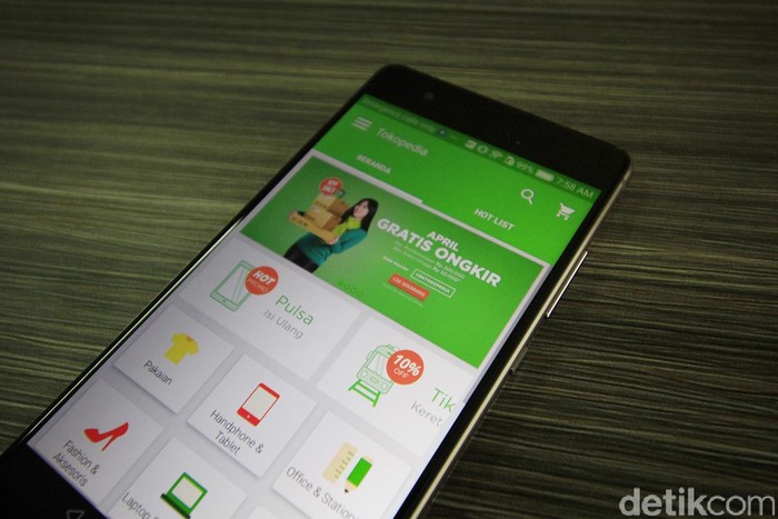 Tokopedia. Foto: detikINET/Irna Prihandini Tokopedia. Foto: detikINET/Irna Prihandini