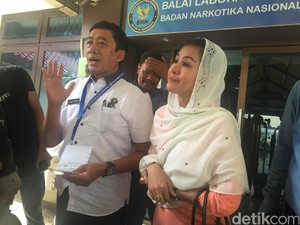 BNN Tolak Hasnaeni Wanita Emas Tes Urine di Kantornya