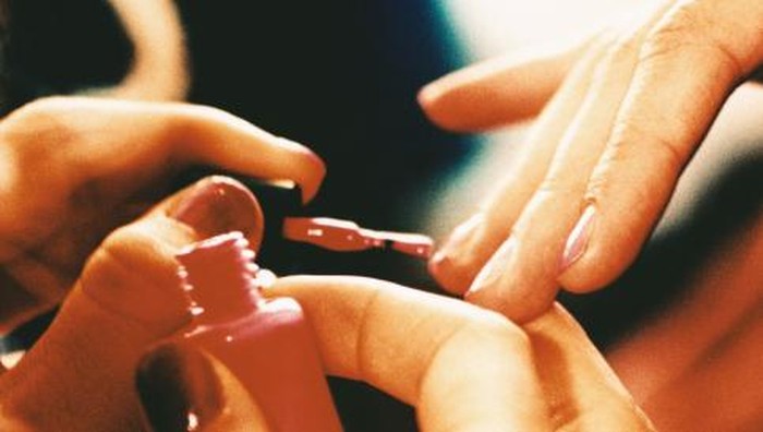 Trying Nail Polish