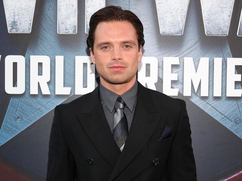 HOLLYWOOD, CALIFORNIA - APRIL 12:  Actor Sebastian Stan attends The World Premiere of Marvel's 