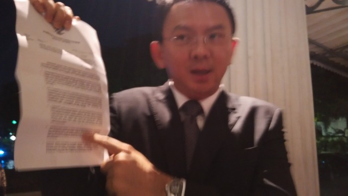 Ada Tanda-tanda Pasal Siluman, Ahok Ingin Ada e-Naskah