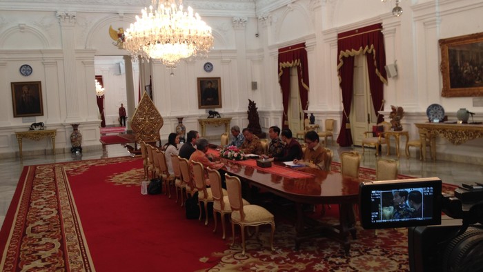Dirjen WTO Temui Presiden Jokowi di Istana