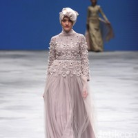 Qonita Gholib Exclusive Bridal Indonesia Fashion Week 2016 at Jakarta Convention Center. Senayan. Jakarta. [Foto: Mohammad Abduh/Wolipop]