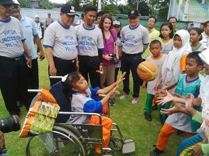 Festival Olah Raga Siswa Inklusi Dihadiri Perwakilan Unicef dan Barcelona