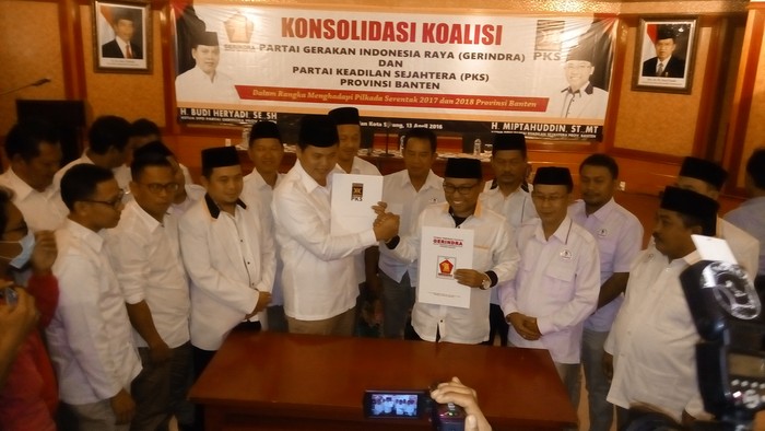 Gerindra-PKS Koalisi di Pilgub Banten 2017, Siapa yang Diusung?