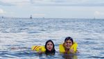 Kevin Julio dan Jessica Mila Asyik Naik Jet Ski di Bali