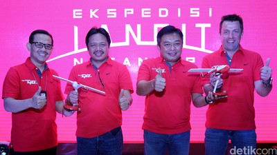 Drone Elang Nusa Telkomsel Mengudara