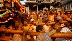 Kemeriahan Festival Sindur Jatra di Nepal