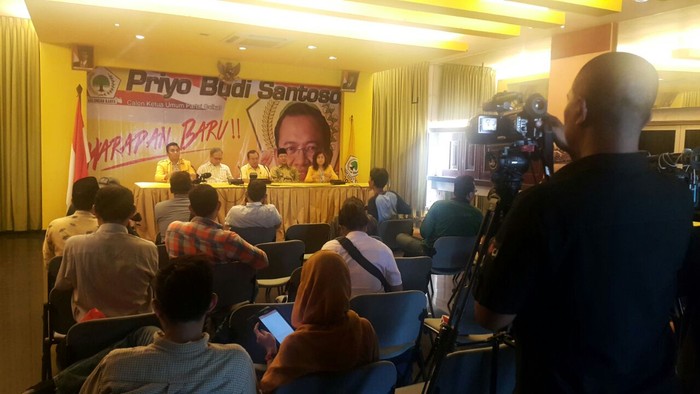 Didampingi Hajriyanto, Priyo Deklarasi Maju Calon Ketum Golkar