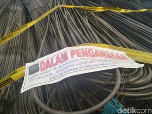 50.000 Batang Besi Tak Ber-SNI Buatan Pabrik asal China