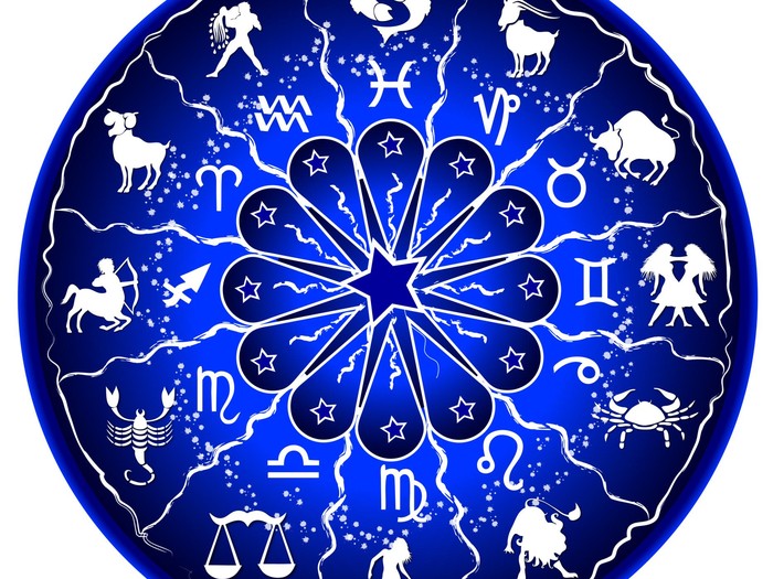 illustration of a zodiac disc