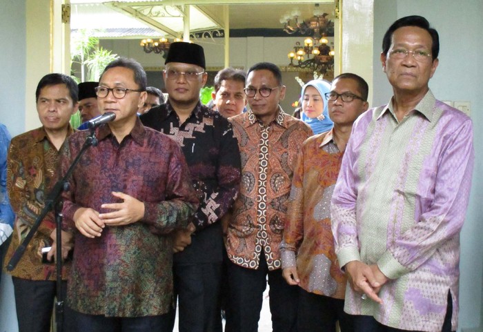 Temui Sultan HB X, Ketua MPR Minta Masukan soal GBHN