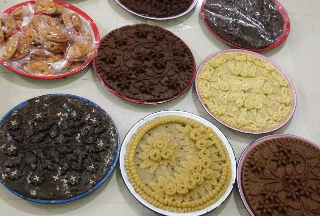 Dodol Nanas Berukiran Cantik yang Jadi Kepala Kue  di 