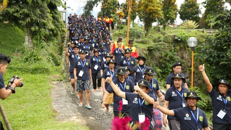 Mengintip Kegiatan Outbound Peserta Pendidikan Lemhanas di 
