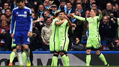 Aguero Hat-trick, City Tundukkan Chelsea