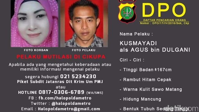 Fakta-fakta Sadis Mutilasi Wanita Hamil Berselimut Asmara Fakta-fakta Sadis Mutilasi Wanita Hamil Berselimut Asmara