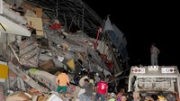 Korban jiwa akibat gempa bumi di Ekuador, Amerika Selatan, berkekuatan 7,8 skala richter (SR) terus bertambah. Paul Ochoa/Reuters/detikFoto.