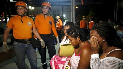 77 Orang Tewas Akibat Gempa Ekuador
