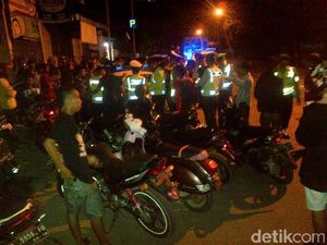 Balap Liar Dirazia, Sejumlah Remaja Nekat Kabur dan Nyaris Tabrak Polisi