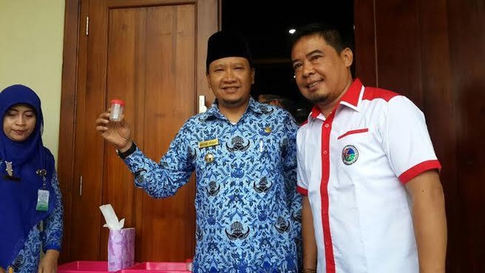 Diundang Rapat, Puluhan Pejabat Pemkab Pasuruan Tiba-tiba Dites Urine