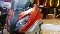 Karena C 650 GT langsung dibeli konsumen, BMW hanya bisa memajang motor C 650 Sport saja.