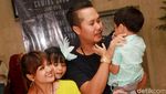 Nirina Zubir Nikmati Akhir Pekan Bersama Suami dan Anak