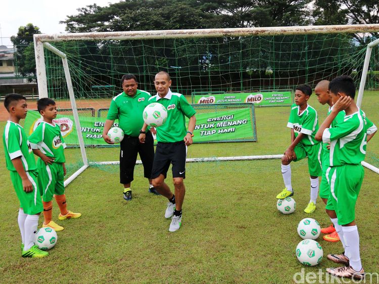 Kurniawan Beri Pelatihan di MILO Camp