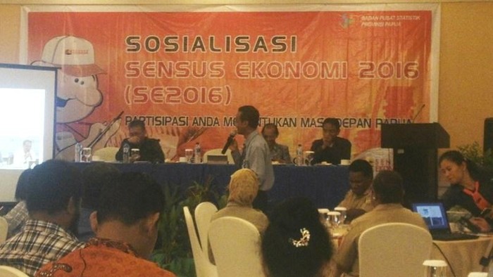 BPS Kerahkan 3.680 Petugas Sensus Ekonomi di Papua