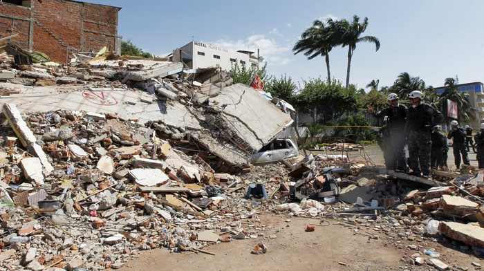 262 Orang Tewas Akibat Gempa Ekuador, Pencarian Korban Terus Dilakukan