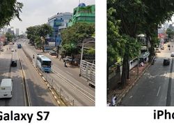 Adu Kamera iPhone SE vs Galaxy S7