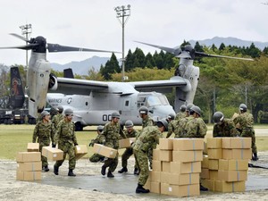 Jepang Berjuang Salurkan Bantuan untuk 100 Ribu Pengungsi Gempa