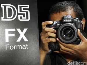 Nikon Luncurkan Kamera D5 dan J5