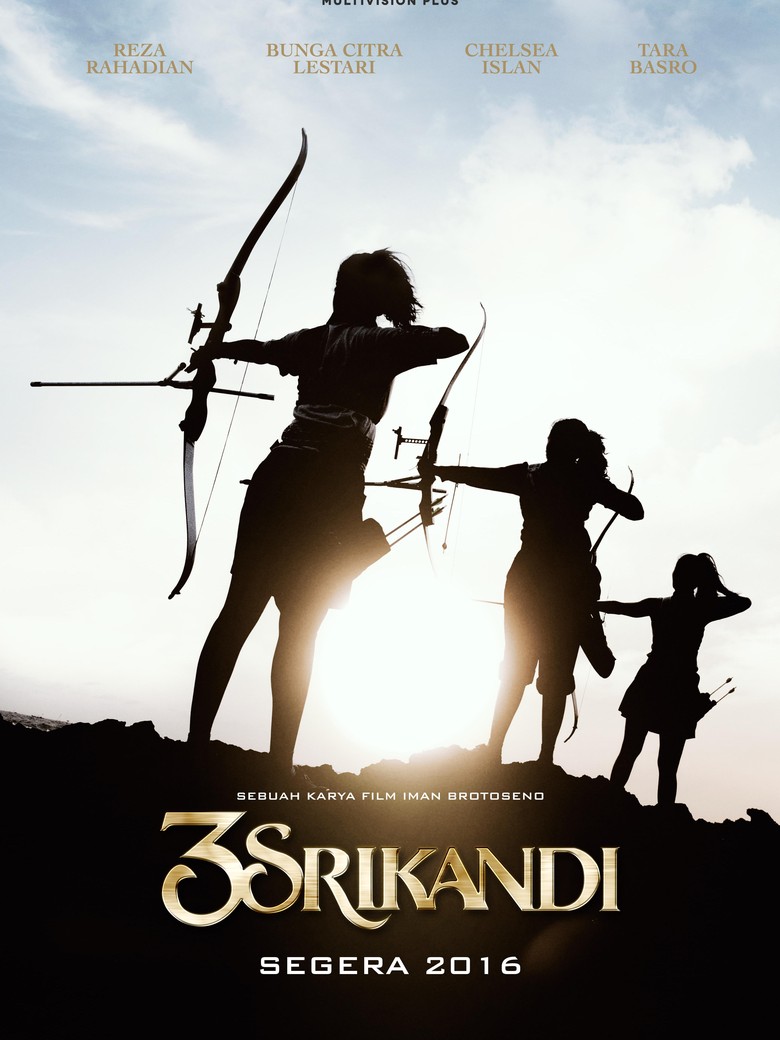 Kegagahan 3 Wanita Pemanah di Teaser Poster 3 Srikandi Kegagahan 3 Wanita Pemanah di Teaser Poster 3 Srikandi