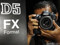 Nikon Luncurkan Kamera D5 dan J5