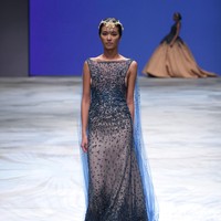 Soko Wiyanto, Singapore Airlines Cola4ation Indonesia Fashion Week 2016 at Jakarta Convention Center. Senayan. Jakarta. [Foto: Mohammad Abduh/Wolipop]