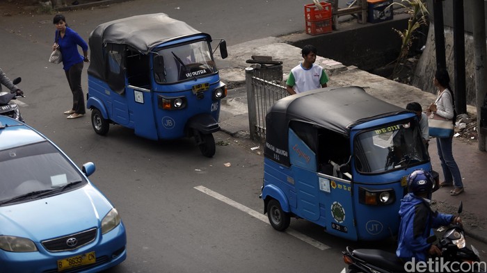 Sandiaga Janji Jadikan Bajaj Transportasi Terintegrasi