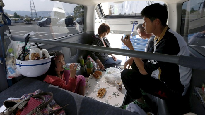 Ratusan Gempa Susulan di Jepang Bikin Pengungsi Makin Menderita