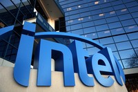 SANTA CLARA, CA - JANUARY 16:  The Intel logo is displayed outside of the Intel headquarters on January 16, 2014 in Santa Clara, California.  Intel will report fourth quarter earnings after the closing bell.  (Photo by Justin Sullivan/Getty Images)