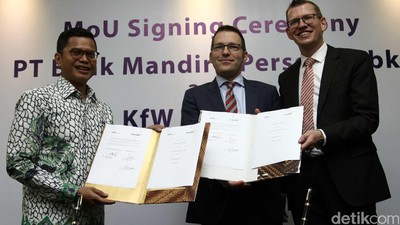 Bank Mandiri Gandeng KfW IPEX-Bank