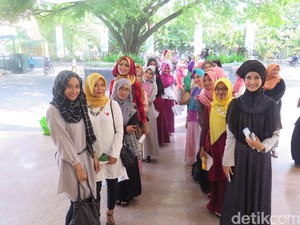 Foto: Suasana Audisi Sunsilk Hijab Hunt Yogyakarta yang Ramai Sejak Pagi