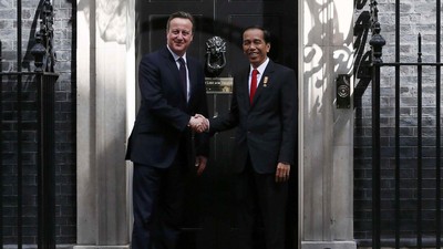 Presiden Jokowi Bertemu PM dan Parlemen Inggris