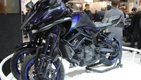 Yamaha MWT-9 akan menemani Yamaha Tricity dalam line-up motor roda tiga. Foto: Dadan Kuswaraharja