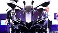 Tampang depan yang sangar. Foto: Yamaha