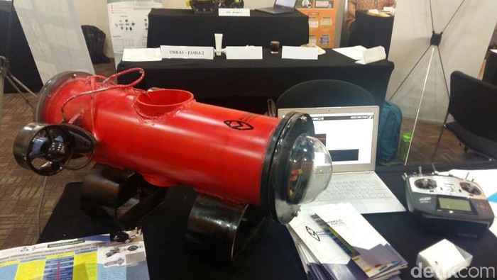 Ini Kapal Selam Tanpa Awak Buatan Mahasiswa UI