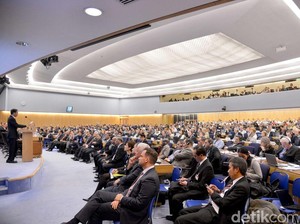 Presiden Jokowi Suarakan RI Sebagai Poros Maritim Dunia di Sidang IMO