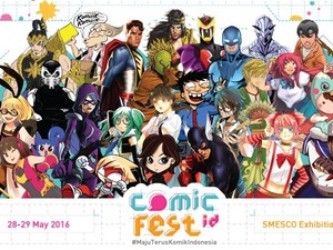 60 Exhibitor dan Komikus Tampil di ComicFest ID 2016