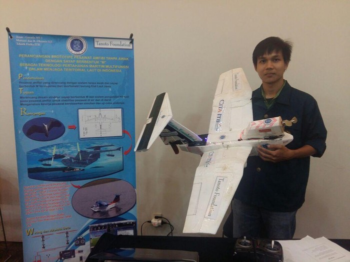 Mahasiswa Ini Bikin Drone Pengintai Kapal Maling Ikan