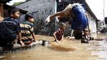 Banjir Merendam Kampung Kalibata Pulo