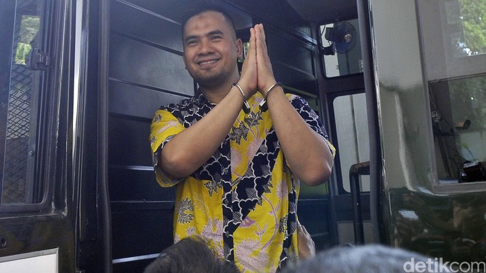 Saipul Jamil menjalani sidang perdana kasus pencabulan di Pengadilan Negeri Jakarta Utara, Kamis (21/4).
