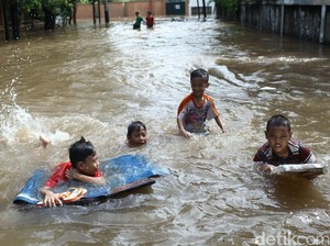 Ini Besaran Curah Hujan Jabodetabek yang Picu Banjir Hari Ini
